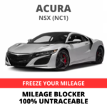 Acura NSX Mileage Blocker