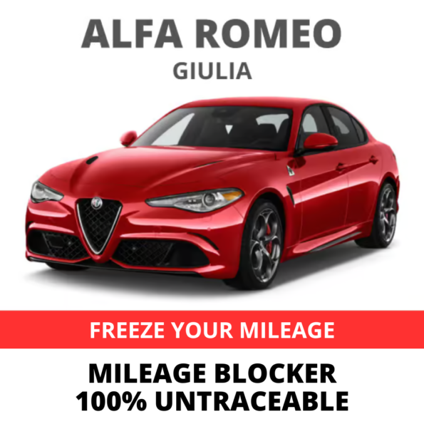 Alfa Romeo Giulia Mileage Blocker