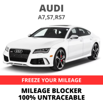 Audi A7 Mileage Blocker