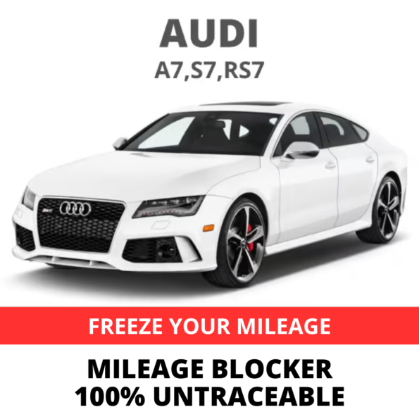 Audi A7 Mileage Blocker