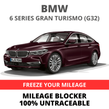 BMW 6 Series GT Mileage Blocker GXX (G32)
