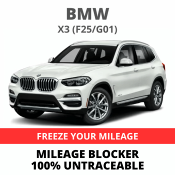 BMW X3 Mileage Blocker FXX & GXX (F25/G01)