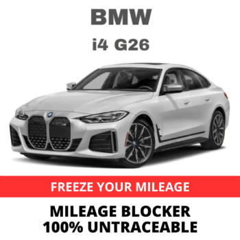 BMW i4 Mileage Blocker (G26) iDrive 8
