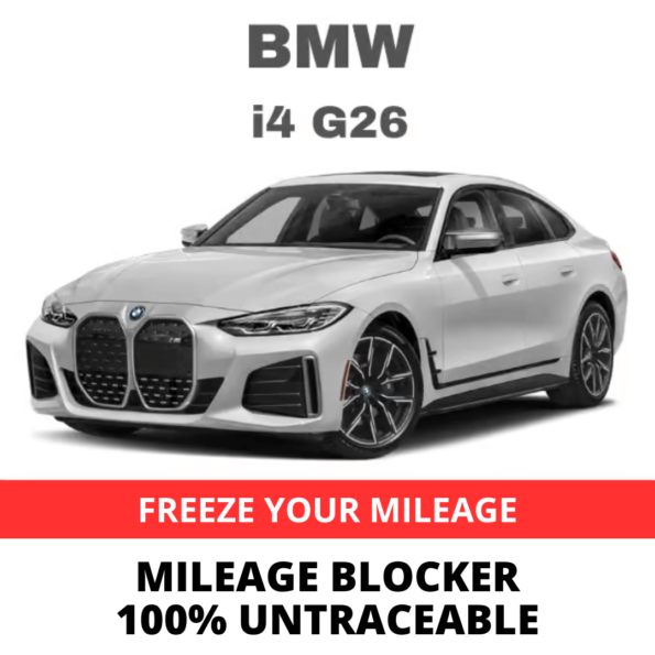BMW i4 Mileage Blocker (G26) iDrive 8