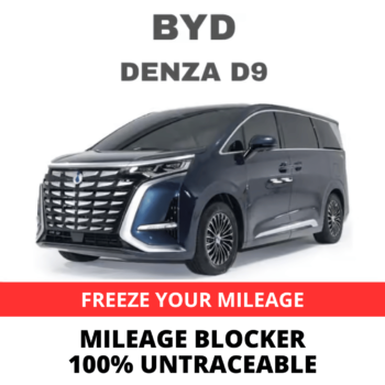 BYD Denza D9 Mileage Blocker