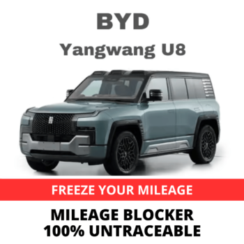 BYD Yangwang U8 Mileage Blocker