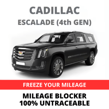 Cadillac Escalade Mileage Blocker