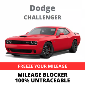 Dodge Challenger Mileage Blocker