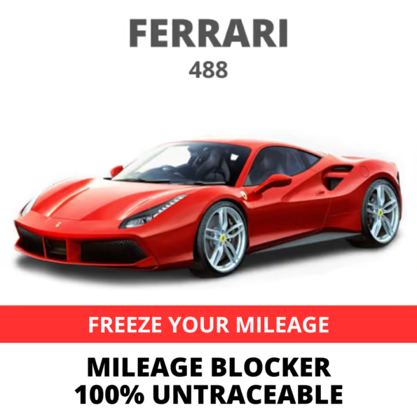 Ferrari 488 Mileage Blocker