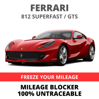 Ferrari 812 Superfast GTS Mileage Blocker