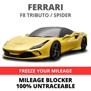 Ferrari F8 Tributo Mileage Blocker
