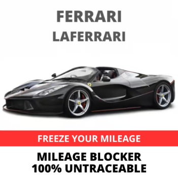 Ferrari LaFerrari Mileage Blocker