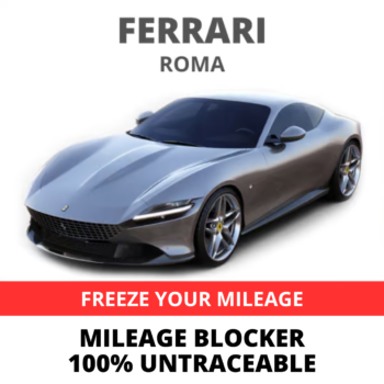 Ferrari Roma Mileage Blocker