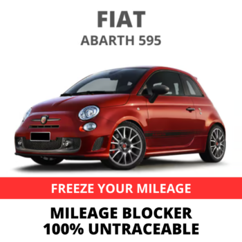 Fiat Abarth 595 Mileage Blocker