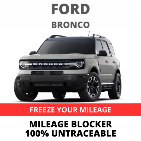 Ford Bronco Mileage Blocker