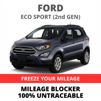 Ford Ecosport Mileage Blocker (2nd Gen)