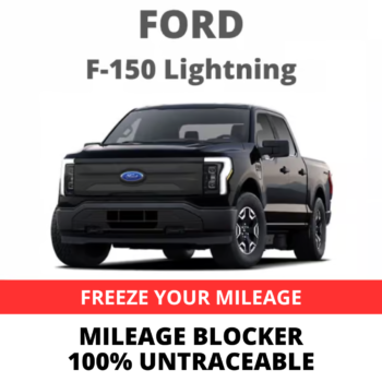 Ford F-150 Lightning Mileage Blocker
