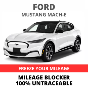 Ford Mustang Mach-E Mileage Blocker