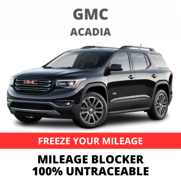 GMC Acadia Mileage Blocker (2nd Gen)