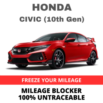 Honda Civic 10th Gen Mileage Blocker