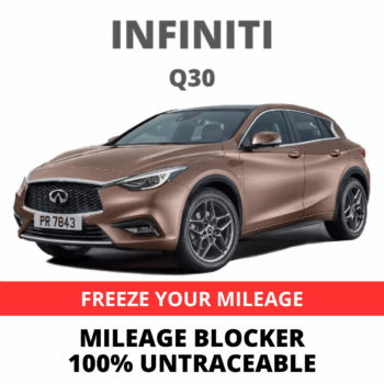 Infiniti Q30 Mileage Blocker