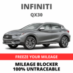 Infiniti QX30 Mileage Blocker