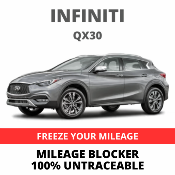 Infiniti QX30 Mileage Blocker