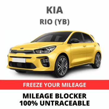 KIA Rio Mileage Blocker