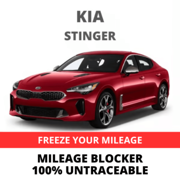 KIA Stinger Mileage Blocker