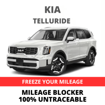 KIA Telluride Mileage Blocker