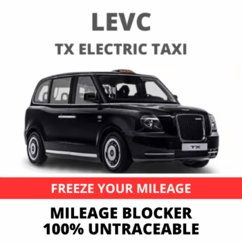 LEVC TX Electric Taxi Mileage Blocker