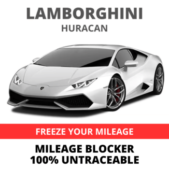 Lamborghini Huracan Mileage Blocker