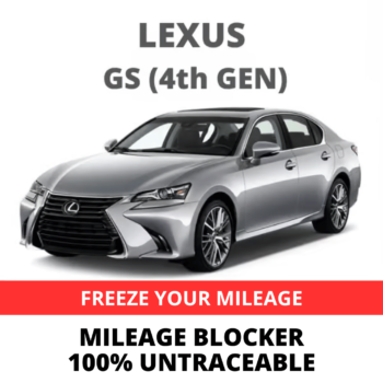 Lexus GS (4th Gen) Mileage Blocker