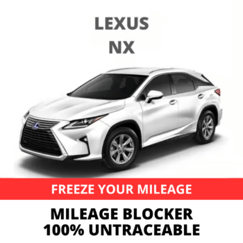 Lexus NX Mileage Blocker
