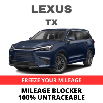 Lexus TX Mileage Blocker