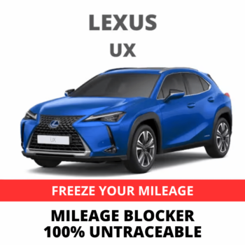 Lexus UX Mileage Blocker