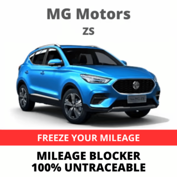 MG Motors ZS Mileage Blocker