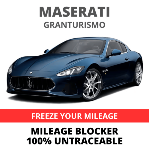 Maserati Granturismo Mileage Blocker