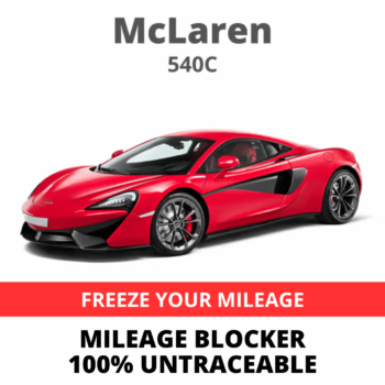 McLaren 540C Mileage Blocker
