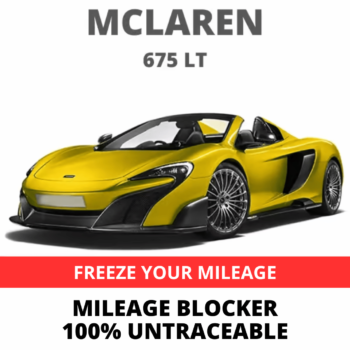 McLaren 675LT Mileage Blocker