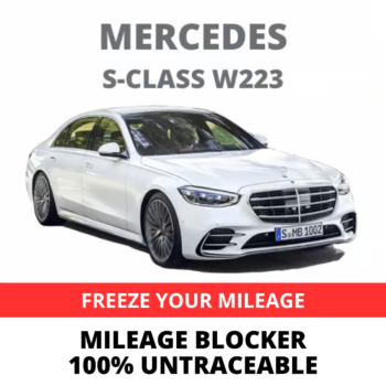 Mercedes S-Class W223 Mileage Blocker