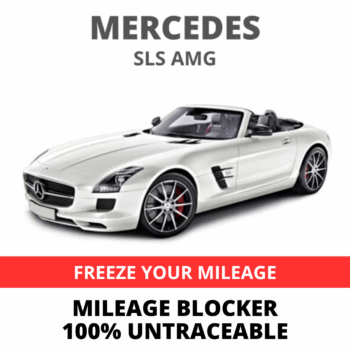 Mercedes SLS AMG Mileage Blocker