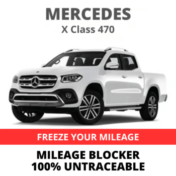 Mercedes X Class 470 Mileage Blocker