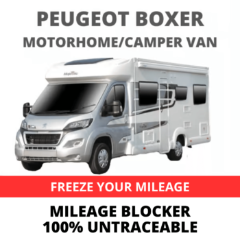 Peugeot Boxer Motorhome Mileage Blocker