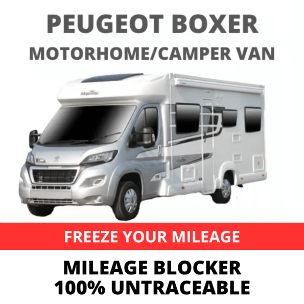Peugeot Boxer Motorhome Mileage Blocker