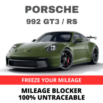 Porsche 992 GT3 Mileage Blocker
