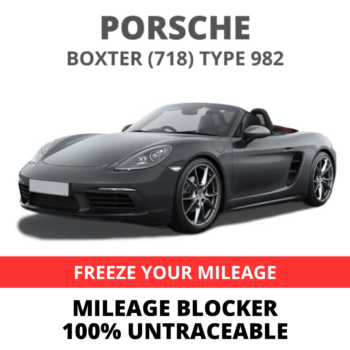 Porsche Boxster 982 Mileage Blocker