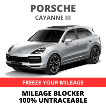 Porsche Cayenne Mileage Blocker