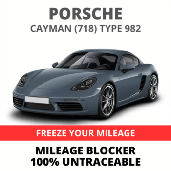 Porsche Cayman 982 Mileage Blocker