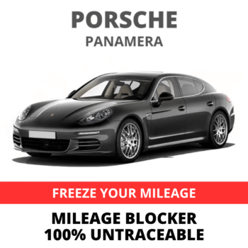 Porsche Panamera 970 Mileage Blocker